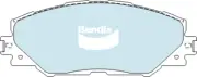 Bendix General CT Front Brake Pad Set for Toyota Rav 4 GSA33 3.5L 2GR-FE Petrol (for: Toyota)