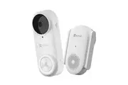 EZVIZ WiFi Battery-Powered Video DoorBell. 176 FoV & 2-Way Talk. 2K (5MP) Res, I