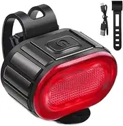 Bike Front and Back Lights- Versatile Bike Lights Sets | Rechargeable Bicycles Headlights with Auto Sensor, High Brightness Night Riding Supplies, Cycling Equipment for Road Mountain Bikes