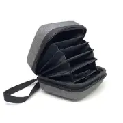 8 Slots Camera Lens Filter Pouch Wallet Case for UV CPL ND ND-PL Filter 25-65mm