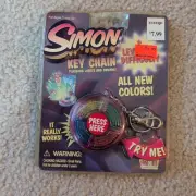 NEW SEALED Vintage Simon Electronic Handheld Keychain Game 90s Hasbro Pink Rare