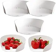 Prep Bowl Det | Cutting Board Food Container Prep Bowls | 5X Serving Tray Kitchen Gadgets, Side Dish Plate Corner Storage Containers, Vegetable Container for Home Kitchen