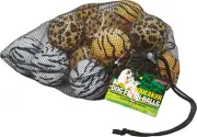 Dog Fetch Squeaker Balls Animal Prints 18 Pack