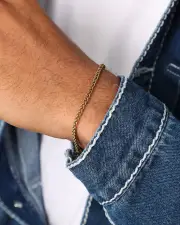 [NXS] Nxs Wheat Bracelet Gold - Size 8.5 8.5 Gold