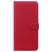 MCC Folio Case iPhone 11 Leather Cover Photo Apple Phone iPhone11 [Red]