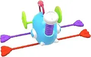 Pull String Toys for Baby | Baby Sensory Silicone Toy - Interactive Educational Stuffer Games with Animal Design for Stocking Birthday Restaurant Outdoor Activities