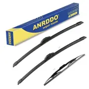 Jeep Compass Wiper Blades Set of 3 22" 20" 11" Replacement 2007-2016