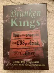 Drunken Kings 3 Extensions Included - Drinking Card Game Waterproof Party Game