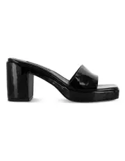 [Senso] Stevie Heeled Mules in Black
