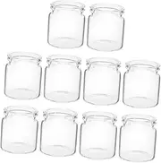 Outanaya 10Pcs Mini Glass Test Tube Vases for Succulents Elegant Propagation Jars for Terrarium and Moss Decoration Compact Plant Planters for Office Desk and Bookshelf Decor