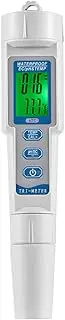 RAYWE 3 in 1 Multi-Parameter Water Quality Tester Monitor Portable Pen Type pH&EC&Temp Meter Acidometer Water Quality Analysis Device