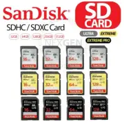 SD Card SanDisk Ultra 32GB 16GB 64GB Class10 SD Extreme HD Camera Memory Card