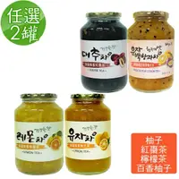 在飛比找momo購物網優惠-【柚和美】韓國蜂蜜柚子茶/紅棗茶/檸檬茶/百香柚子茶 沖泡果
