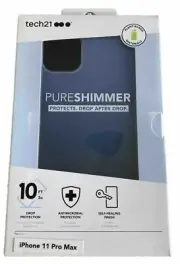 Tech21 Pure Simmer Case For iPhone 11 Pro Max 6.5" - Blue