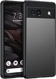 [RUNGOS] for Google Pixel 7a Case [12Ft Military Grade Drop Tested] [Ultimate Silky Touch] Translucent Matte Hard Back Case for Google Pixel 7a Phone Case, Anti-Fingerprints Slim Shockproof Cover 2023