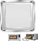 Air Fryer Baking Pan for Nuwave Bravo 12 in 1 21 Qt Toaster Silver