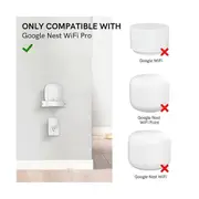 For Google Nest WiFi Pro Wall Mounting Bracket Intelligent Speaker Wall Storage Bracket Base, 1 PCS White
