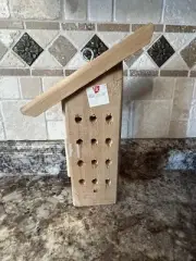 Pine Tree Farms Inc Wooden “Tree Icing Bird Feeder” With Applicator•NWT