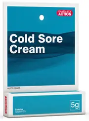 Pharmacy Action Cold Sore Cream 5g