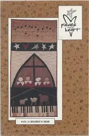 Pieces From My Heart Children's Choir Keyboard Music Notes Manger Pattern