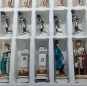 Nigri Italian Ceramic Chess Set Board Included as Bonus Free Shipping