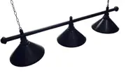 Pool Snooker Billiard Table Lighting - Black Light (3 x Black Shades) 61 Inch