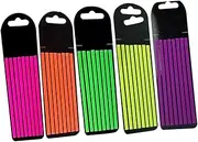 HAPINARY 5 Sheets Reading Strip Adhesive Highlighter for School Office Book Tabs