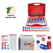 48PCS Thread Checker, Nut and Bolt Thread Checker, Individually Assembled Bol...