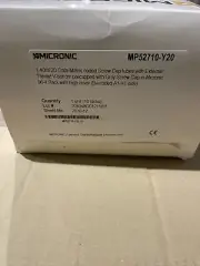 Micronic 1.40ml 2D Data-matrix coded screw cap tubes 96-4 rack/ 10 racks box
