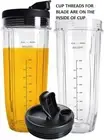 Spare Parts Replacement 1000 1500 900 3x Random Cups + Blades + Lids Nutri Ninja