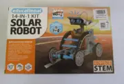 14 in 1 Solar Robot STEM Kit For Kids, Learning, Engineering, Building Kit, Gift