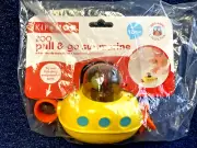 Skip Hop Zoo Pull and Go Submarine Monkey Baby / Child / Kids Bath Toy