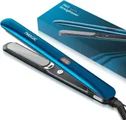 Hair Straightener, Ceramic Flat Iron with LCD, Professional 2 in 1 Hair Iron ...