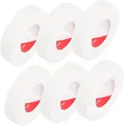 minkissy 6 Rolls Breathable Eyelash Tape Fixed Soft and Comfortable Isolation Patch Grafting Eyelash Tape Lash Primer Eyelash Extensions Eyelash Extension Remover Gel Seal Non-woven Fabric