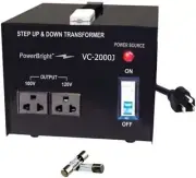 2000 Watts Japanese Voltage Transformers, Step Up and Down Japan Converter, Can