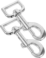 GANAZONO Pcs Metal Dog Leash Buckle Heavy Duty Snap Hooks Clips for Pet Harnesses Leads