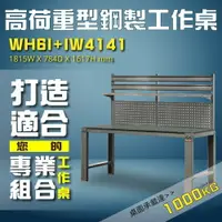 在飛比找樂天市場購物網優惠-專業WH6I+IW4141 【樹德】高荷重型鋼製工作桌 工作