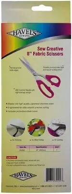 Sew Creative Sewing/Quilting Scissors 8" Serrated