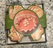 Set 4 Williams Sonoma Fall Pie Punches /Cookie Cutters Turkey Acorn Leaf Pumpkin