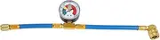 ACAECMGGFP R134A Car AC Air Conditioning Refrigerant Recharge Hose W/Pressure Gauge Measuring Kit Copper Auto Car Accessories Air Conditioning Hoses and Accessories