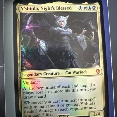 Magic The Gathering Y’shtola Night’s Blessed Commander Deck. DECK ONLY.