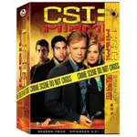 羊耳朵書店*絕版完售/CSI：犯罪現場 邁阿密 第四季 DVD CSI: MIAMI SEASON 4何瑞修頂峰時期