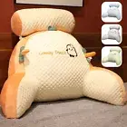 Pillow Neck Lumbar Bed Backrest Reading Support Cartoon Chair Cushion Pillow △