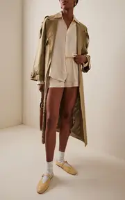 [Comme Si] La Boxer Classica Silk-Charmeuse Shorts