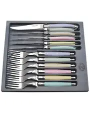 Jean Dubost Laguiole 12pc Flatware Set