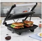 Aicok GT-02 Panini Press Grill & Gourmet Sandwich Maker Polished Stainless Steel