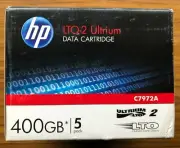 Genuine HP 5-Pack, # C7972A, LTO-2 Ultrium DATA Cartridges, 400GB all SEALED