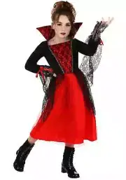 Girl's Regal Vampire Costume