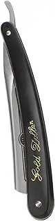 minkissy Old Type Manual Shaver Beard Body Hair Cutting Razor High Hardness Steel Safe Space-saving Design Grey Random Style