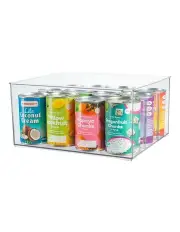 [Little Label Co] Short Stackable Pantry Storage X-Large Container in Clear